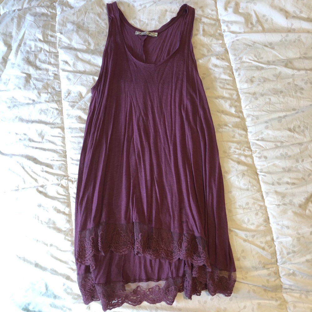 Nordstrom BP flow, lace dress (S)
